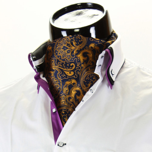 Men`s Floral Paisley Ascot Cravat CH 9070-9