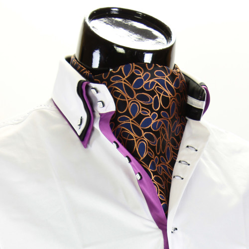 Men`s Floral Paisley Ascot Cravat CH 9070-11