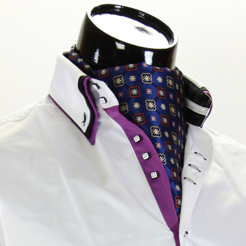 Men`s Floral Paisley Ascot Cravat CH 9070-12