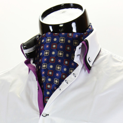 Men`s Floral Paisley Ascot Cravat CH 9070-12