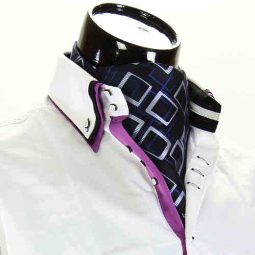 Men`s Floral Paisley Ascot Cravat CH 9070-13