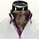 Men`s Floral Paisley Ascot Cravat CH 9070-17