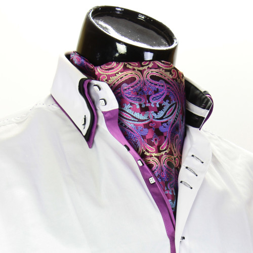 Мужской шейный платок аскот CH 9080-4