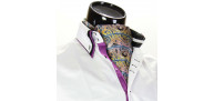 Men`s Floral Paisley Ascot Cravat CH 9080-6