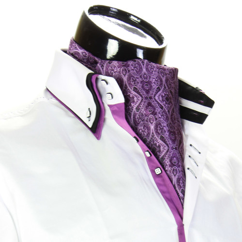 Men`s Floral Paisley Ascot Cravat CH 9070-4