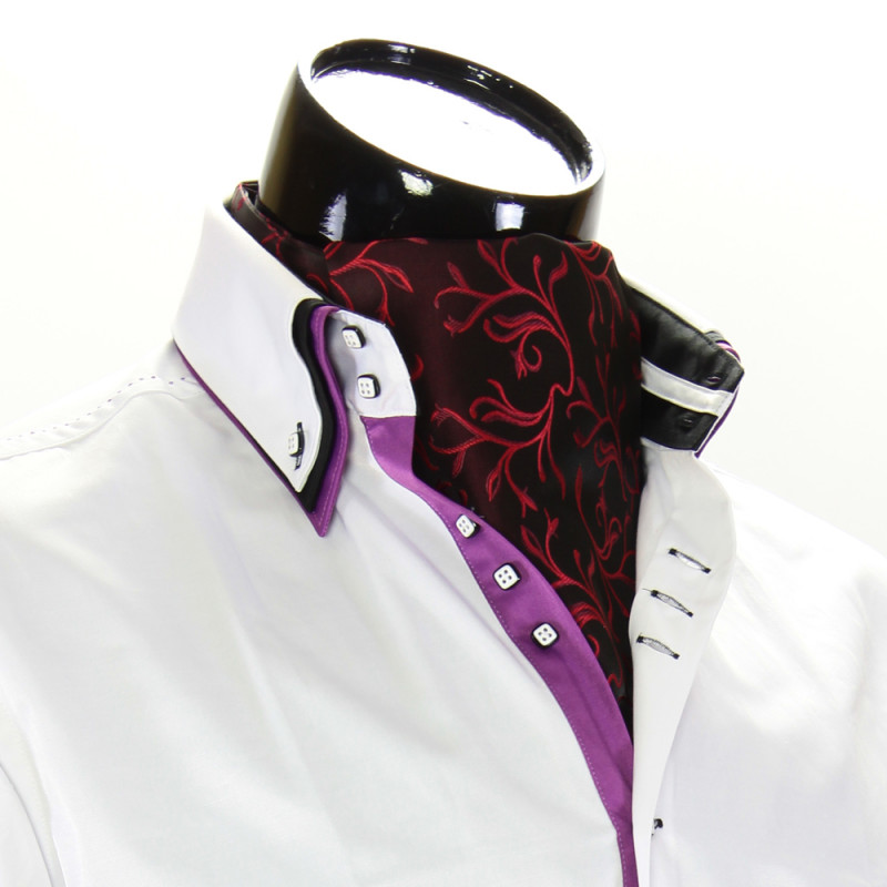 Men`s Pattern Paisley Ascot Cravat CH 9020-5