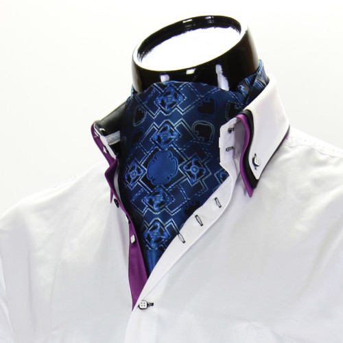 Мужской шейный платок аскот CH 9080-12