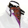 Men`s Floral Paisley Ascot Cravat CH 9080-13
