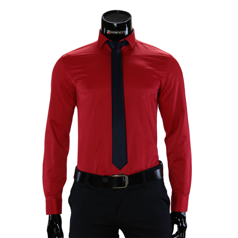 Pure Cotton Plain Classic Shirt GF 7037-1