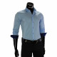 Мужская однотонная рубашка GF 7037-9