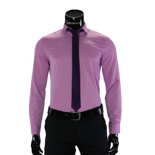Мужская однотонная рубашка GF 7037-10