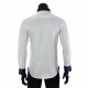 Мужская однотонная приталенная рубашка MM 1960-13