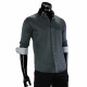 Satin Cotton Plain Shirt MM 1960-16