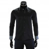 Satin Cotton Plain Shirt MM 1960-17