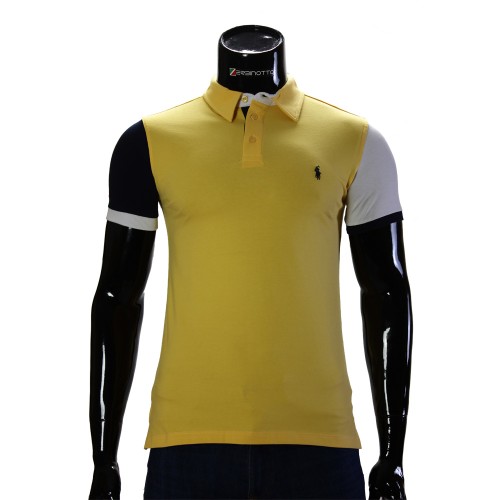 Cotton Yellow T-shirt Polo Ralph Lauren 0104-9-5