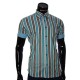 Мужская рубашка в полоску с коротки рукавом BEL 921-3