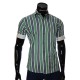 Мужская рубашка в полоску с коротки рукавом BEL 921-4