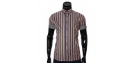 Men's striped shirt Short Sleeve BEL 921-14