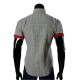Мужская рубашка с коротки рукавом в узор GF 20296-1