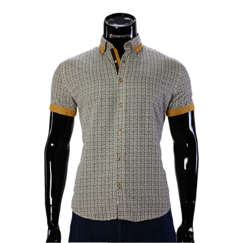 Men's pattern shirt Short Sleeve GF 20296-5
